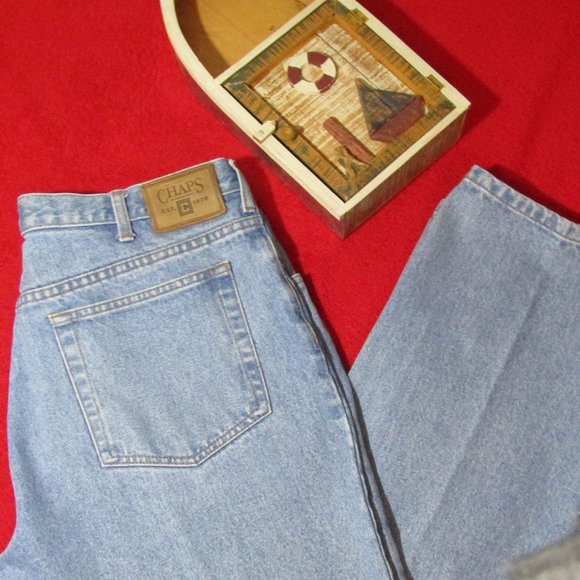 Vintage CHAPS Jeans 36 x 34 - Picture 2 of 6